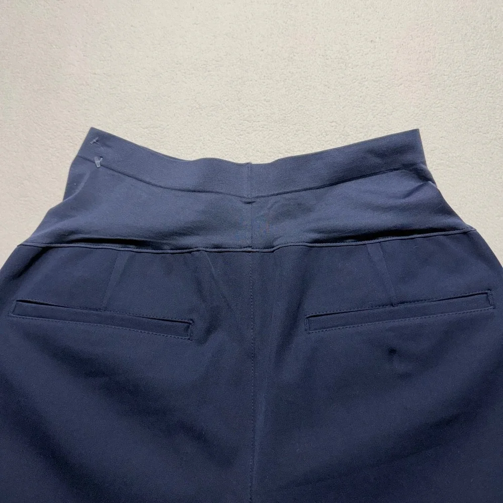Old Navy Maternity Full Panel Straight Leg Navy Blue Dress Pants Size 14 NWT